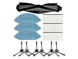 Cepillo lateral con filtro HEPA compatible con los kits de aspiradora Ecovacs Deebot Ozmo U2/Dgn22