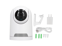 Cámara De Vigilancia Wifi De 2 Mp Y 1080p Con Intercomunicador Bidireccional, Visión Nocturna Y Detección De Movimiento.