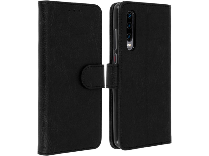 Funda Huawei P30 AVIZAR Book Negro