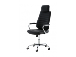 Silla de Escritorio DUDECOR (Acero - Negro)