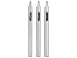 Herramienta de perforación de agujeros redondos, acero de aleación de 3 mm, para cuero, herramienta manual para manualidades de bricolaje