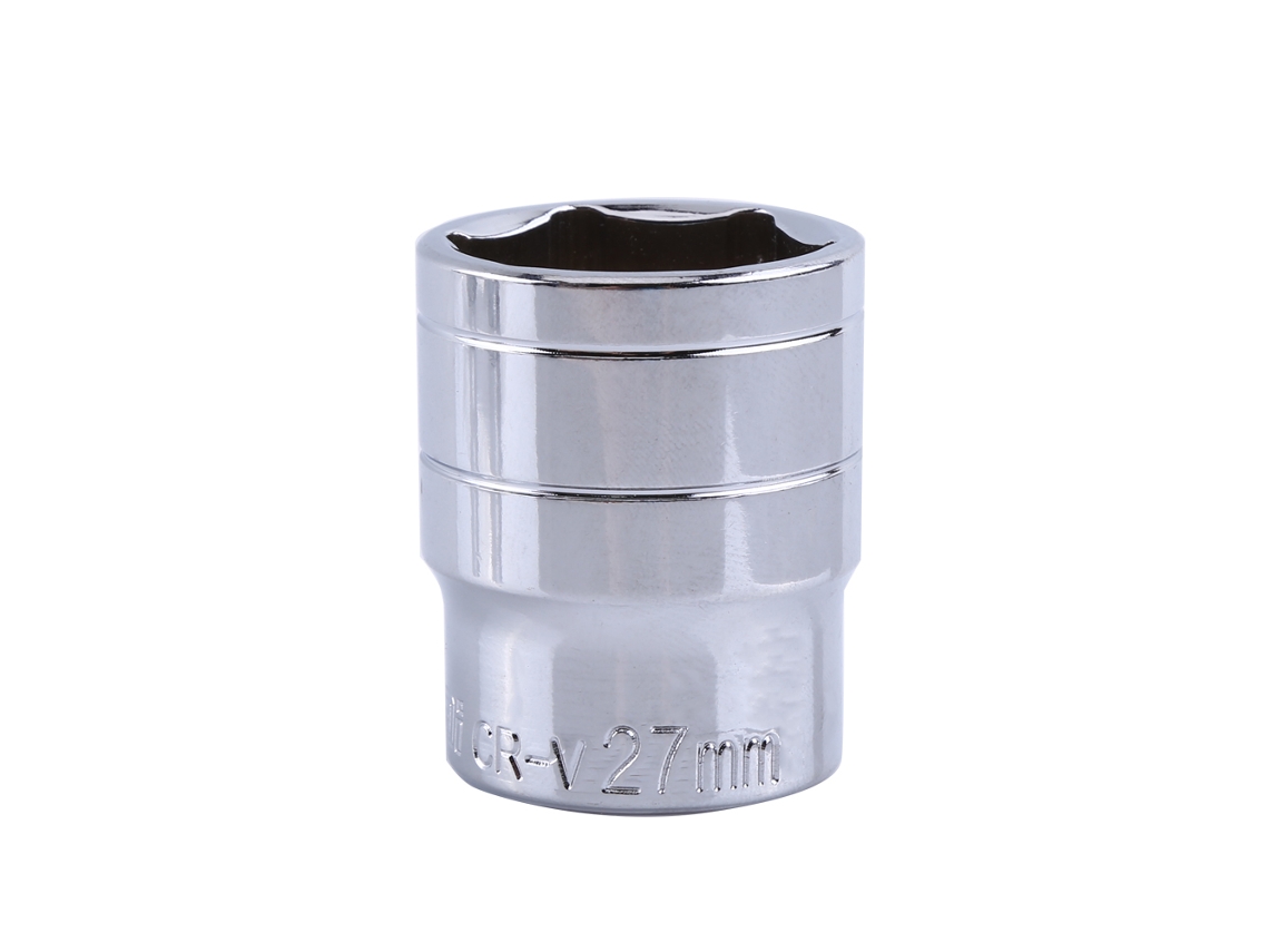 Herramienta De Manguito Hexagonal Corto, Aleación De Cromo, 27 Mm, Para Llaves De Coche/bicicleta