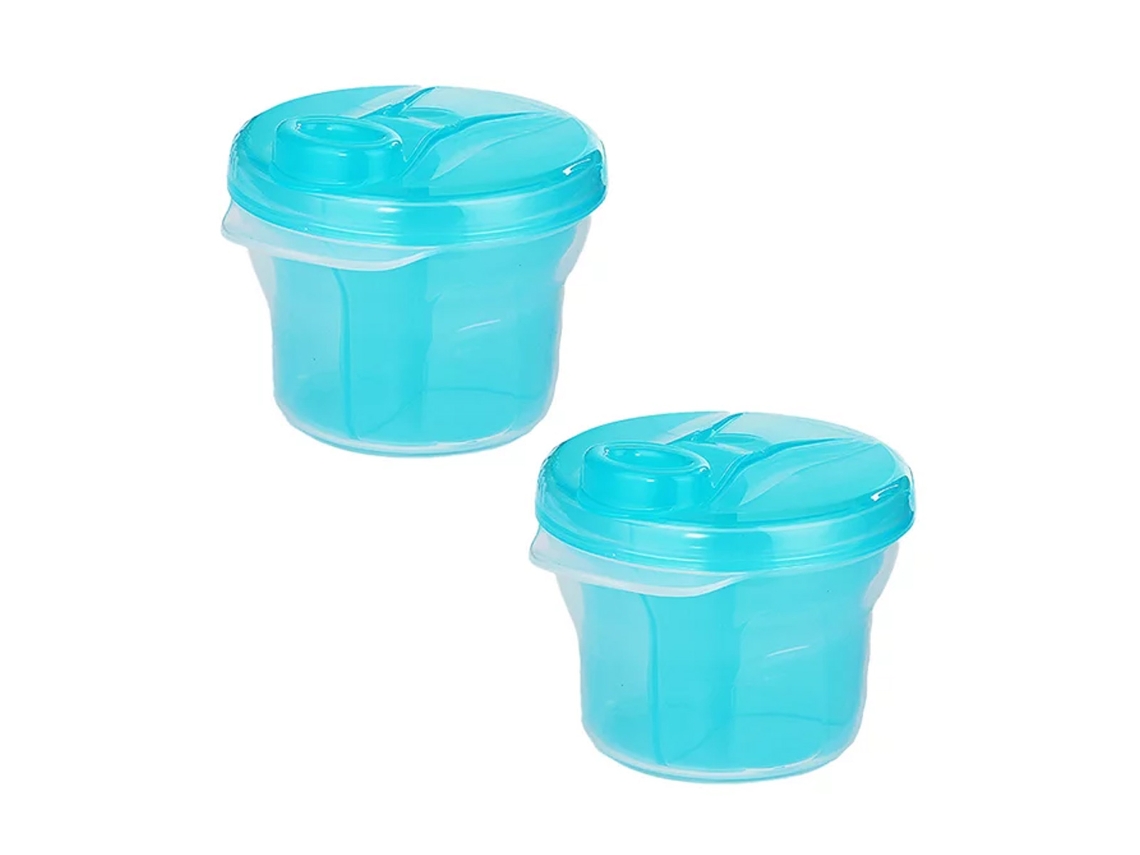 Dispensador de fórmula en polvo, contenedor multifunción versátil, material PP apto para uso alimentario, gran capacidad para viajes cortos, sin B