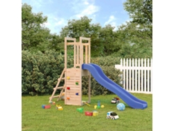 Lovely Home - Juego de exterior de madera maciza de pino Wsd37272