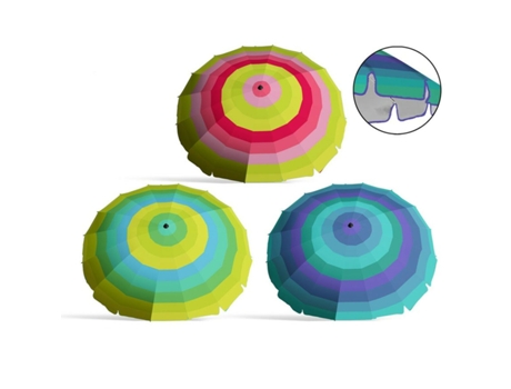 Sombrilla Rayas Ø 220 cm