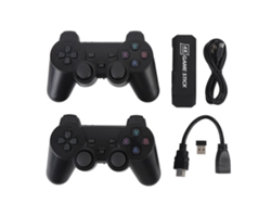 Consola De Juegos Retro 4k Con 2 Mandos Plug And Play E Interfaz Multimedia Hd De 128 Gb.