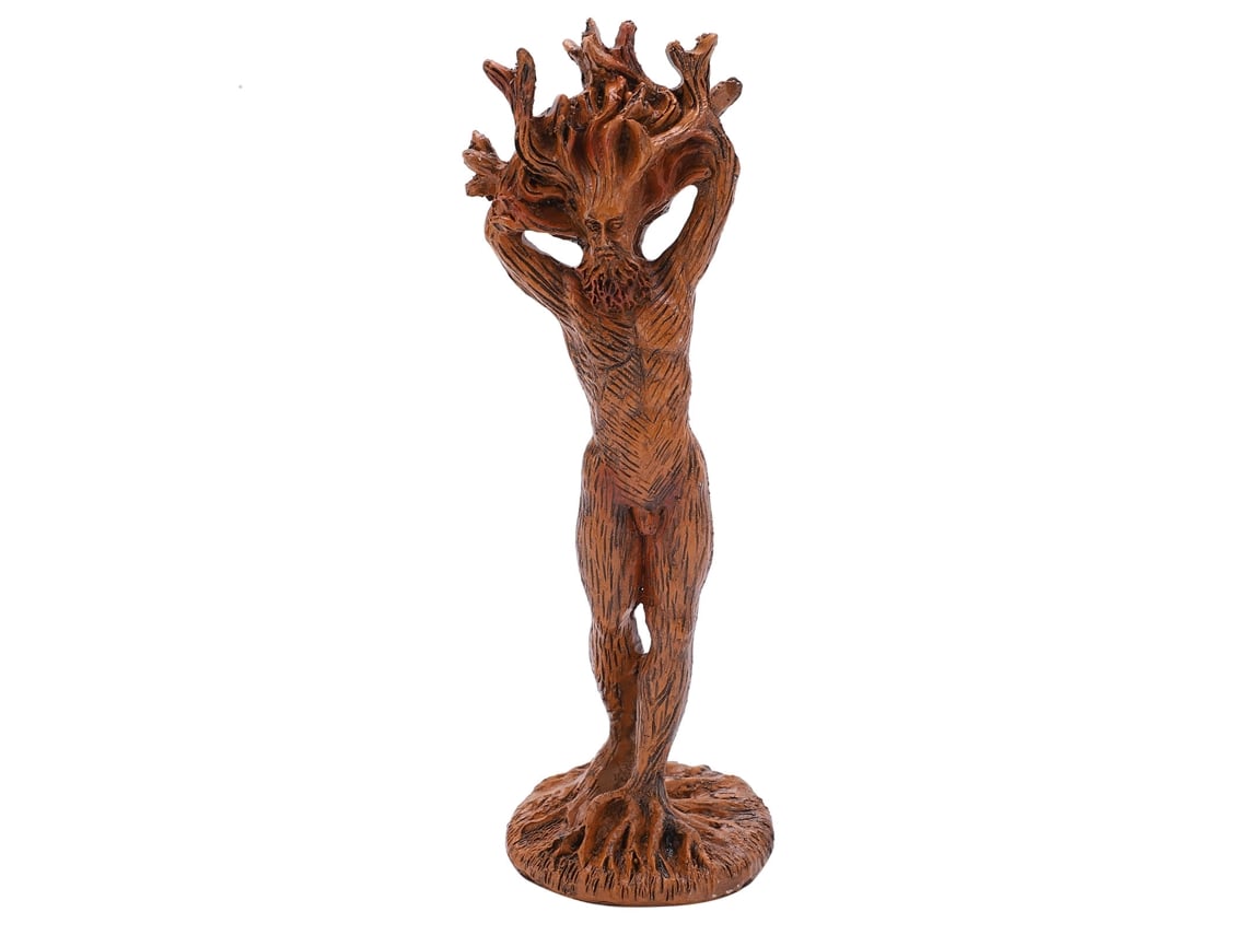 Ats-estatua De Dryad De Resina Para Jardín, Figura Decorativa De Dios Forestal Masculino Y Femenino, Ornamento Exterior