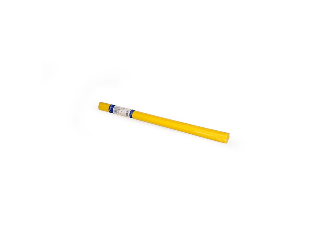 FABRIANO Rollo de Papel Crepé 0,50 x 2,5 m 32 g/m² Amarillo Canario