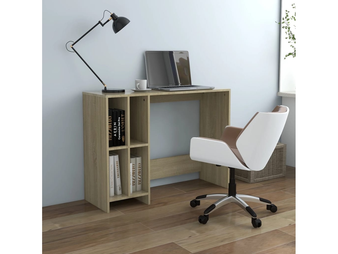 Escritorio | Mesa | Escritorio 102,5x35x75 cm Madera de roble Derivatives Sonoma