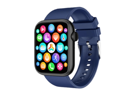 Reloj inteligente con termómetro de llamada Bluetooth de 1,85 pulgadas compatible con 100 teclas giratorias deportivas para hombre reloj inteligent...