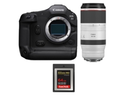 Canon EOS R1 + RF 100 500mm F/4.5 7.1 L IS Usm + 1 Sandisk 64GB Extreme Pro CFExpress Tipo B + Libro electrónico “20 consejos para fotos impresionantes”