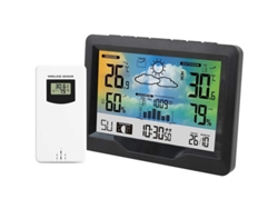 Estación Meteorológica con Alarma, Pantalla LCD, Pronóstico del Tiempo, Fase Lunar Kofihety