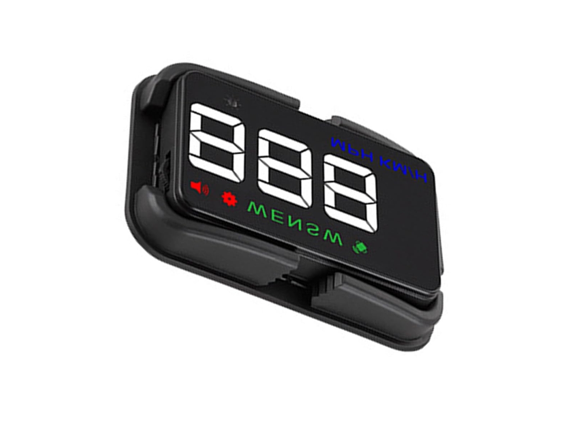 Pantalla De Visualización Frontal Del Automóvil, Velocímetro Electrónico Con Ajuste