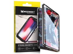 Carcasa Samsung Galaxy A72 LMOBILE Magnética Negro, Transparente