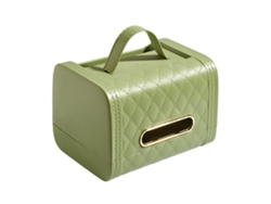 Soporte De Lujo Para Cajas De Toallas De Papel Para Sala De Estar, Cocina, Mesa, Color Verde Hips