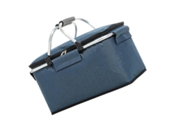 Cesta de picnic isotérmica de gran capacidad, bolsa térmica plegable para barbacoas al aire libre y viajes, para almacenar alimentos.