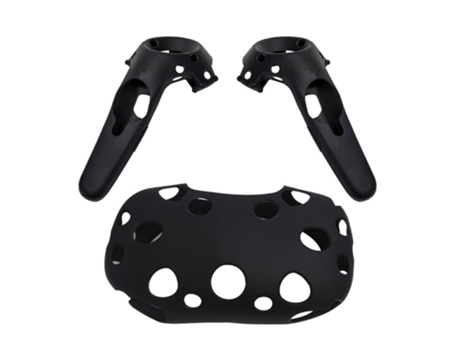 Carcasa de Silicona Antiderrapante SLOWMOOSE Anticaídas para Gafas 3D Realidad Virtual Negro
