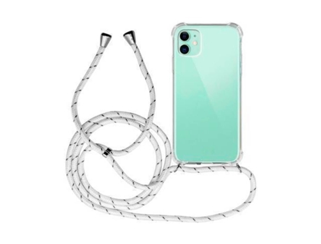 Estuche con Cordón para iPhone XR Transparente