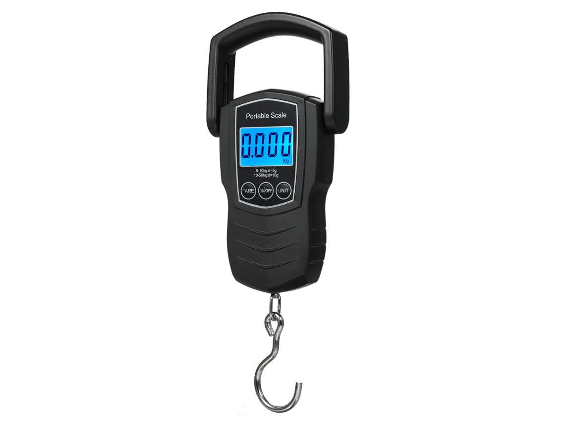 Balanza Digital Portátil Para Equipaje Con Pantalla Lcd Y Cinta Métrica De Alta Precisión De 1,5 M Para Viajes.