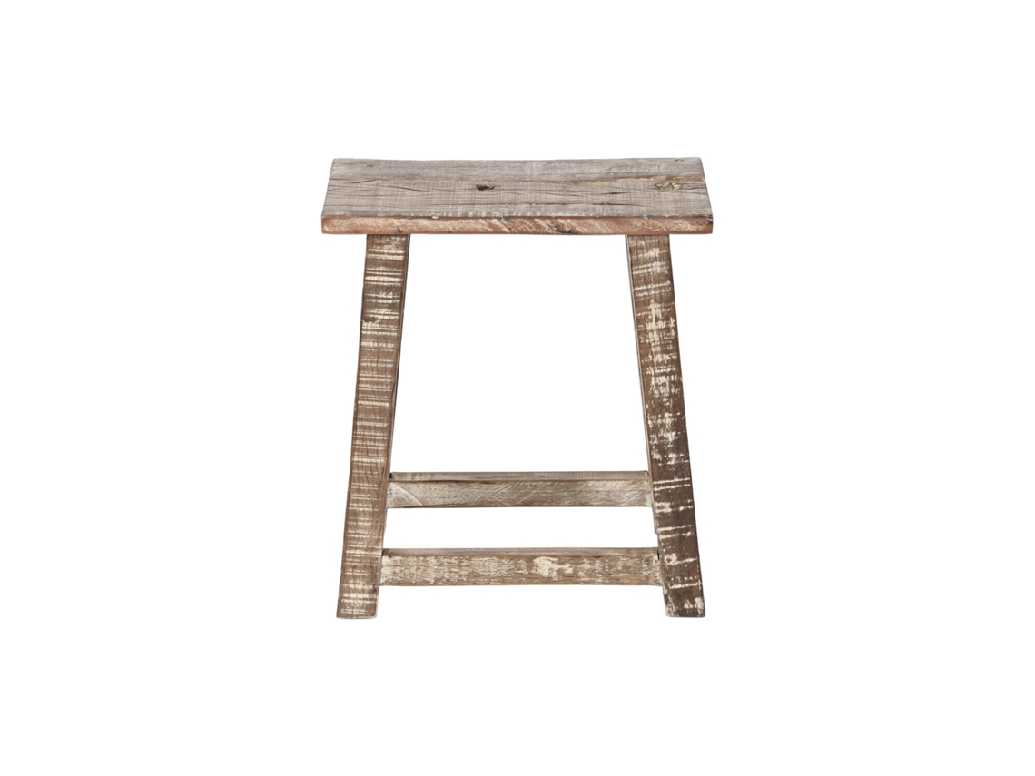 Mesita Auxiliar Madera Reciclada Decape 45x25x51cm