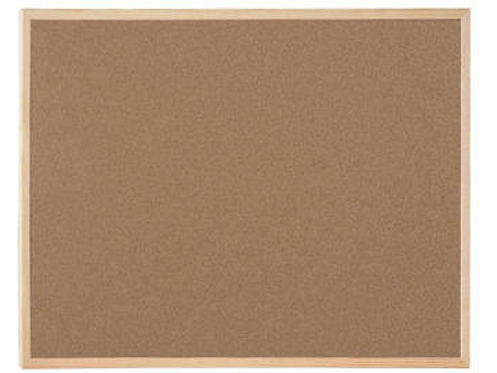 Pizarra de Corcho BI-OFFICE Marco Madera (60x90cm)