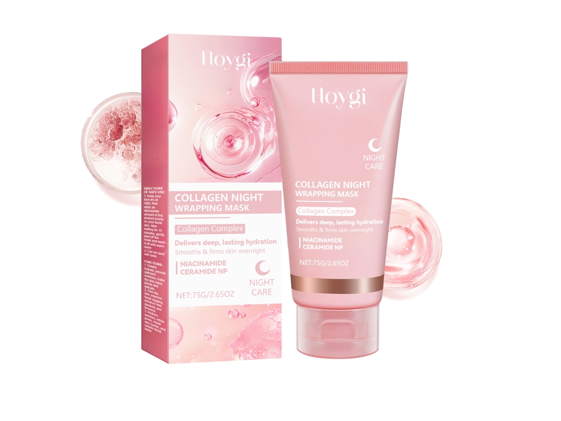 Mascarilla exfoliante de colágeno antiarrugas Worten