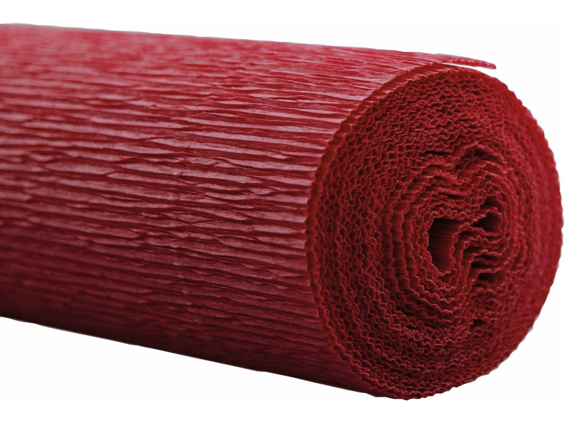 Papel Crepé WEROLA Florist (Bordeaux - 0,5 x 2,5 m)