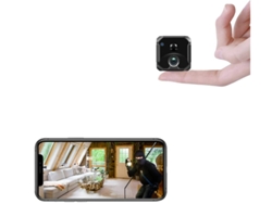 BISBISOUS Hidvcam 4K Mini cámara inalámbrica pequeña adecuada para seguridad interior del hogar con visión nocturna negra detección de movimiento