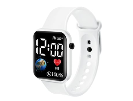 Smartwatch CO-Phénix Bluetooth con correa de watch de silicona dorada Z2Plus