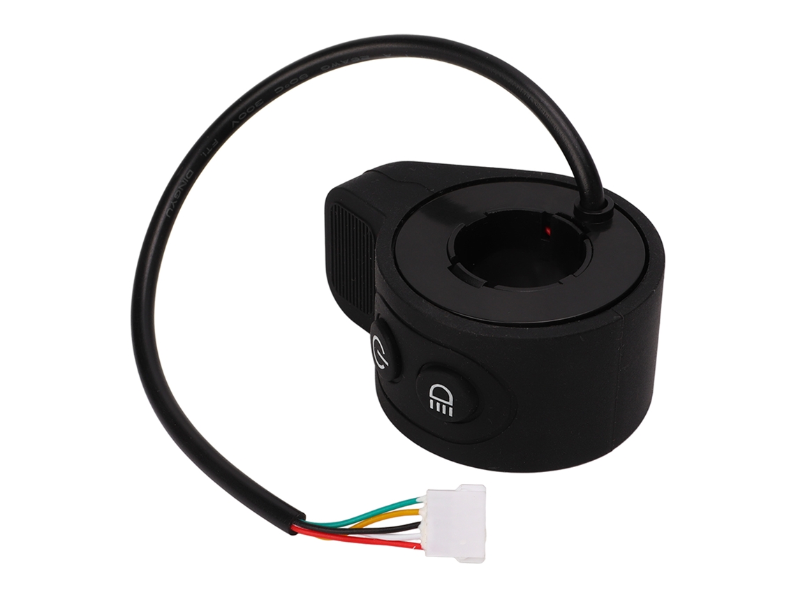 Acelerador De Pulgar Para Patinete Eléctrico, Control De Velocidad Universal, Resistente Al Agua, Color Negro.