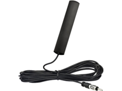 Antenna Car Radio Fm Am Car Universal Amplifier Stereo Tuner Din Adapter Window Adhesive 5M Cable Frequency Range: 85-470Mhz