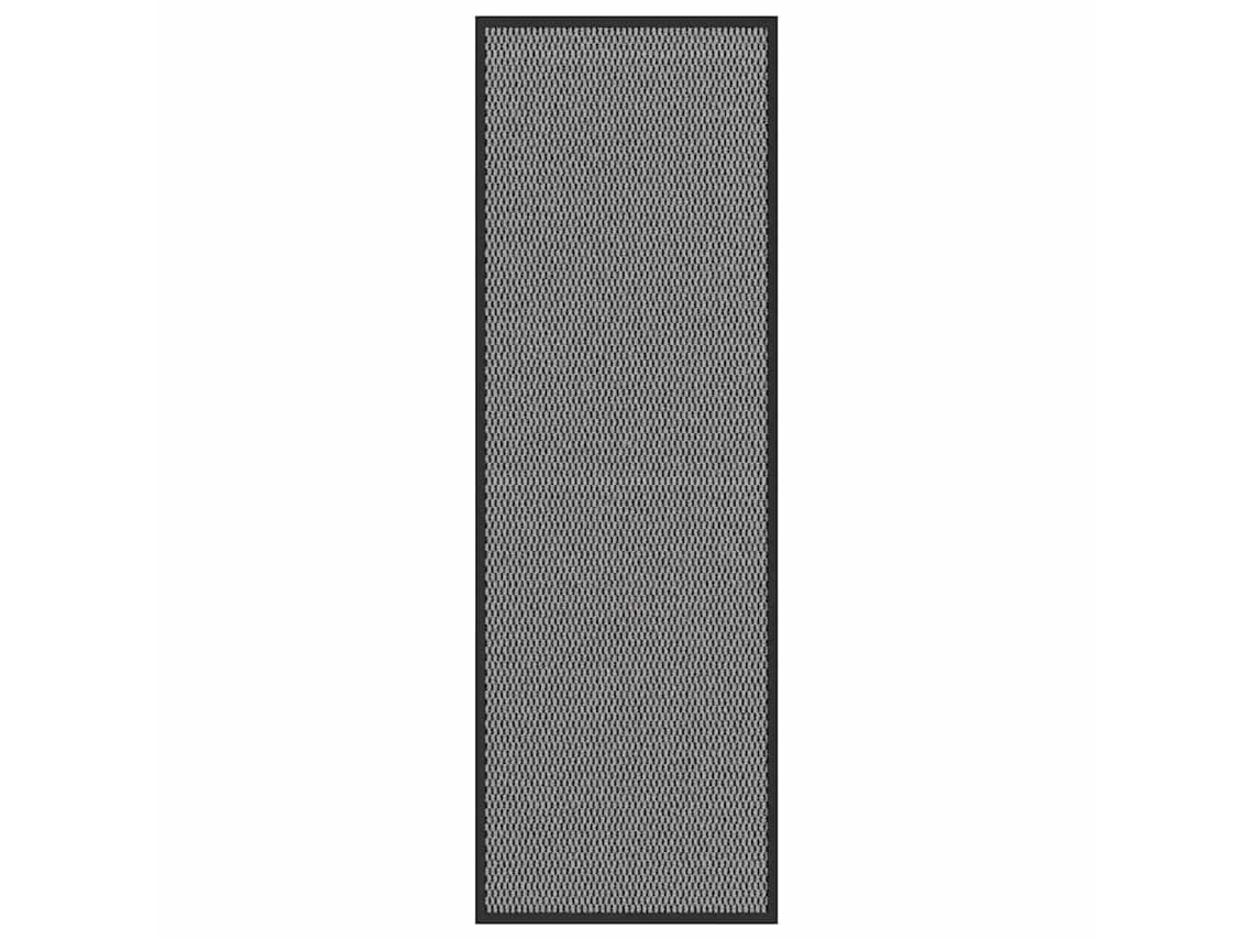 vidaXL Felpudo antracita 60x180 cm