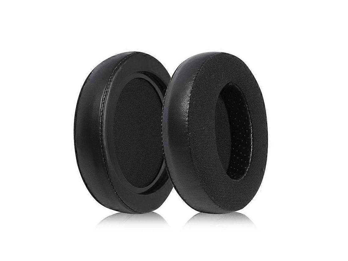 Paquete de 2 almohadillas de repuesto para auriculares Philips SHP9500 en terciopelo dorado y piel de cordero