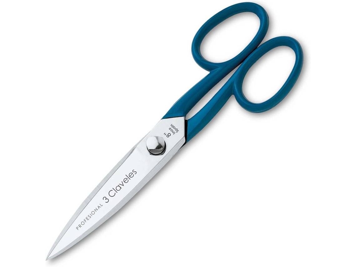 3 Claveles Master - Tijeras De Cocina Profesionales De 8" 20 Cm, Acero Forjado En Caliente