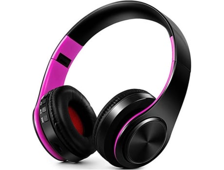 Auriculares Bluetooth INTERSTELLAR 147 (On Ear - Micrófono - Rosa)