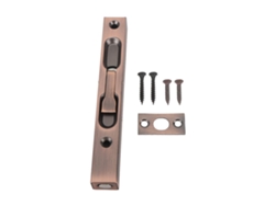 Cerradura para puerta corredera, aluminio oro rosa, puerta segura