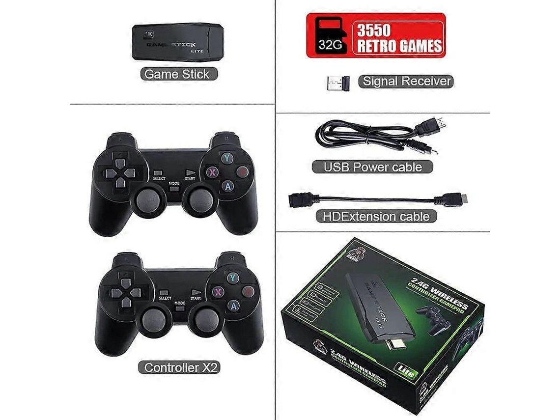 Consola De Videojuegos De Tv Portátil Con Controlador Inalámbrico, Juego Retro, Compatible Con Cps, Ps1, Juegos Clásicos, 10k, 4k, 2.4g