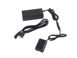Adaptador De Batería Simulada Fz100 Dc Coupler Para Cámaras A7c, A7r3, A7s3, A7r4, A7m4, A6600, A9m2 Y Fx3 (100-240 V)
