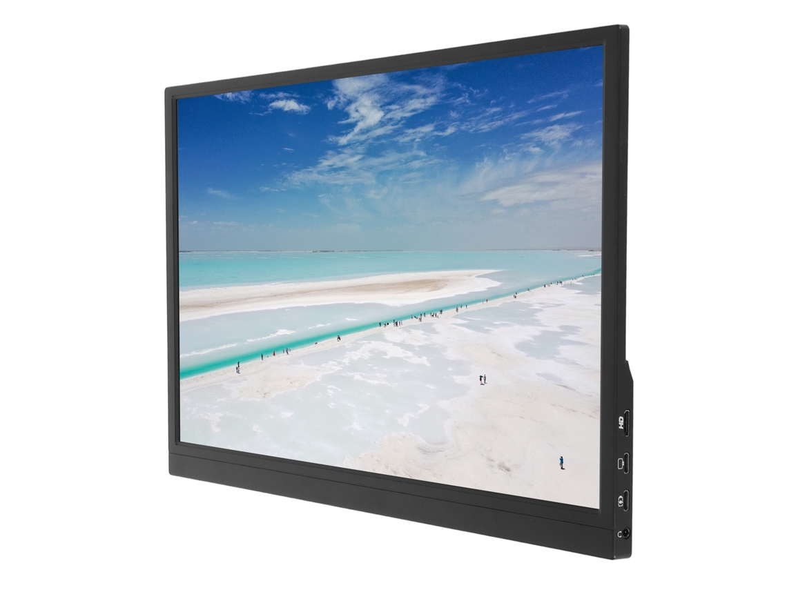 Monitor portátil de 15,6 pulgadas FHD 1080p con IPS HDR USB C, altavoces duales integrados, carcasa de metal para computadora portátil, PC, teléfono móvil Kofihety