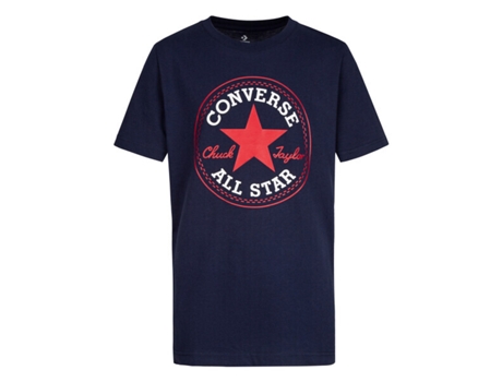 Camiseta de Niños CONVERSE Core Chuck Patch Rojo (8/10 años)