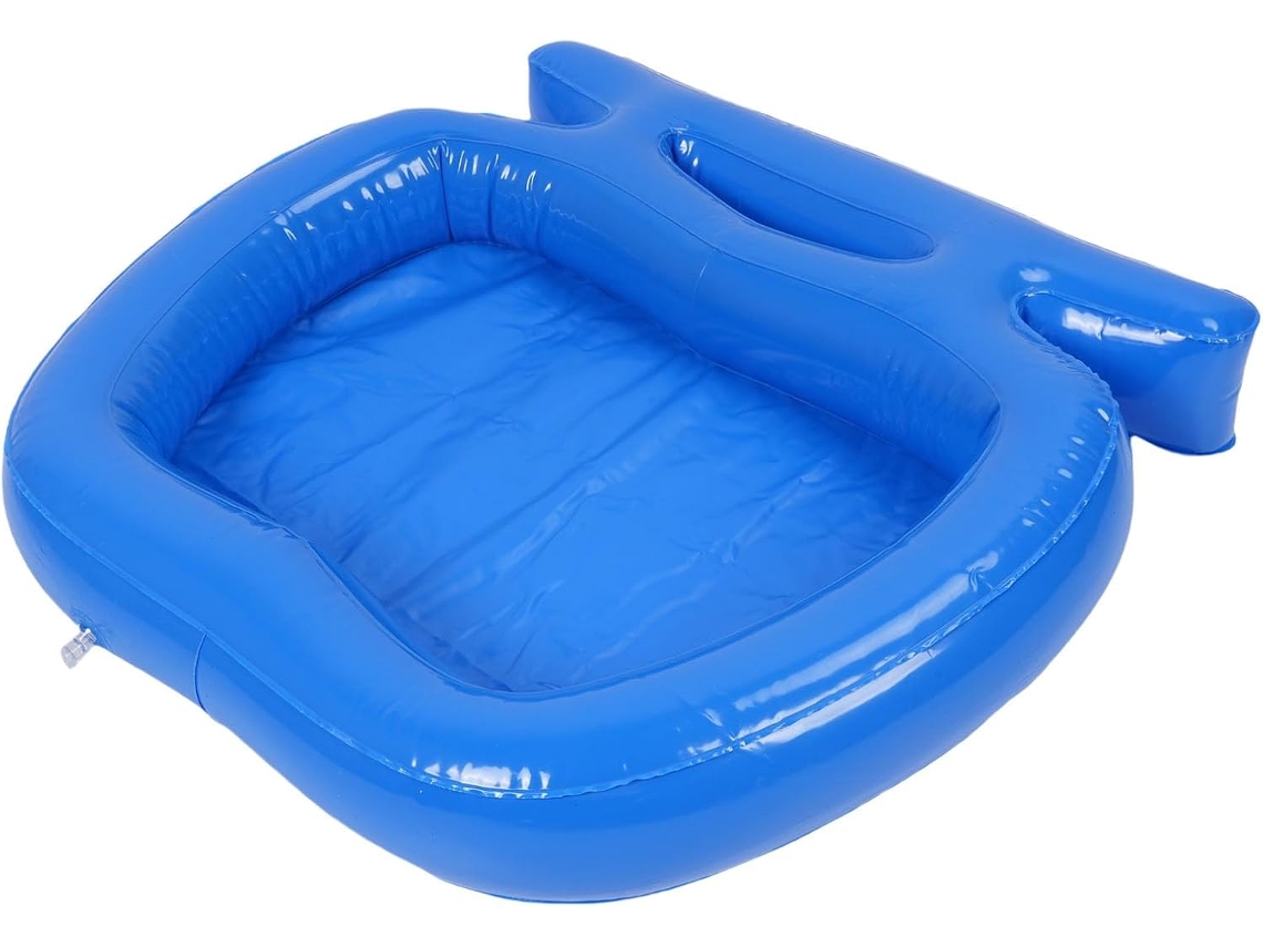 Lavabo Inflable Para Pies De Piscina Gran Capacidad, Duradero Y Fácil Limpiar, Doméstica
