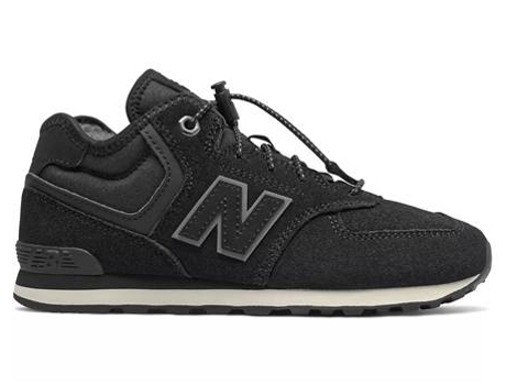 Zapatillas Deportivas NEW BALANCE 574 Mujer (Negro - Material Sintético -38,5)