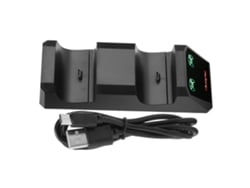 Base De Carga Doble Abs Para Mando De Ps5 Con Indicador Luminoso Para Diferentes Aplicações E Usos