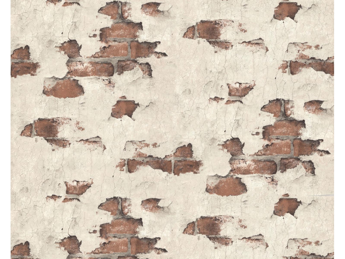 819Dn56 Papel Pintado Efecto Piedra Y Azulejos Ligeramente Texturado Mate 10 65 M2 EDEM