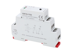 2026dz-rele De Tiempo Rele Auxiliar Con Indicador Led Carcasa Abs Retardante De Fuego Para Circuito Ac Dc 24‑240v