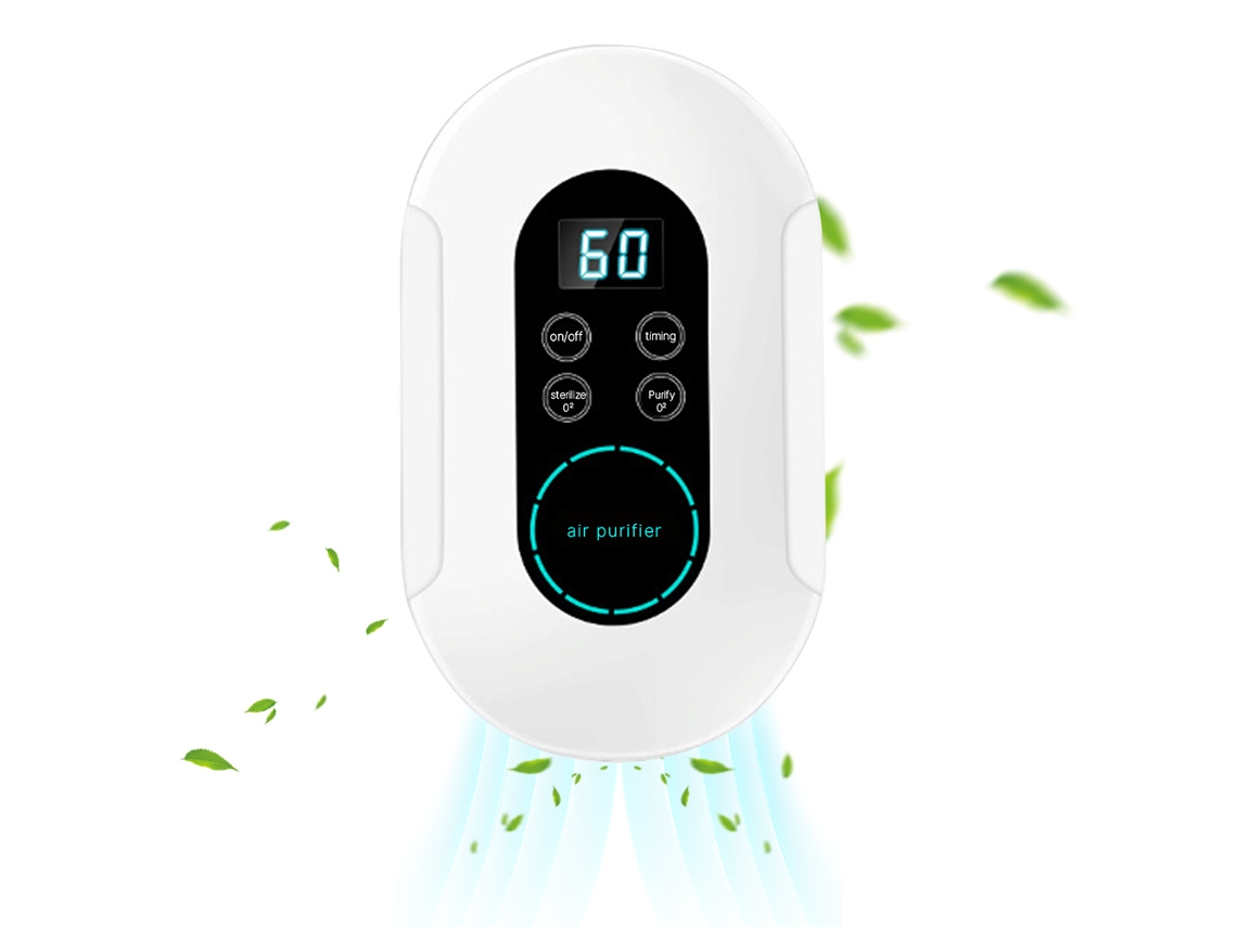 Purificador De Aire De Ozono 2 En 1 Con Control Mediante Aplicación Y Pantalla Táctil Portátil Para El Hogar, Mascotas, Dormitorio, Residencia Estudiantil Y Hotel.