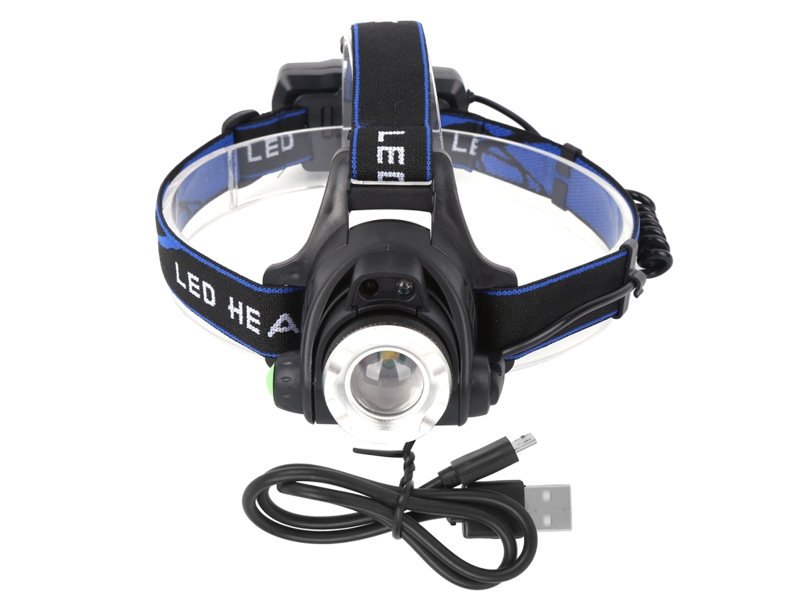 Linterna Frontal Led Recargable Por Usb E Impermeable Para Acampada, Apicultura Y Actividades Al Aire Libre.