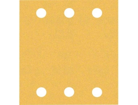 Lija BOSCH Expert C470 con 6 Orificios para Lijadoras Orbitales - 115x107 mm - G 120 - 10 Un