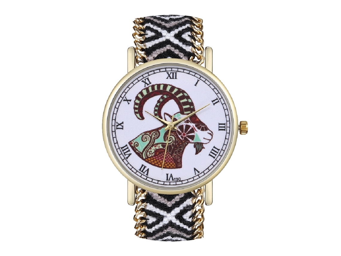 Reloj De Pulsera Unisex Con Correa De Alambre Trenzado, Estilo Moderno Y Elegante, Movimiento De Cuarzo.