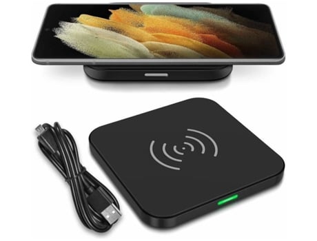 Cargador Rápido Sem Indução Universal para Samsung Galaxy S21 Ultra 5G/S21 Ultra YIZHOOD Negro
